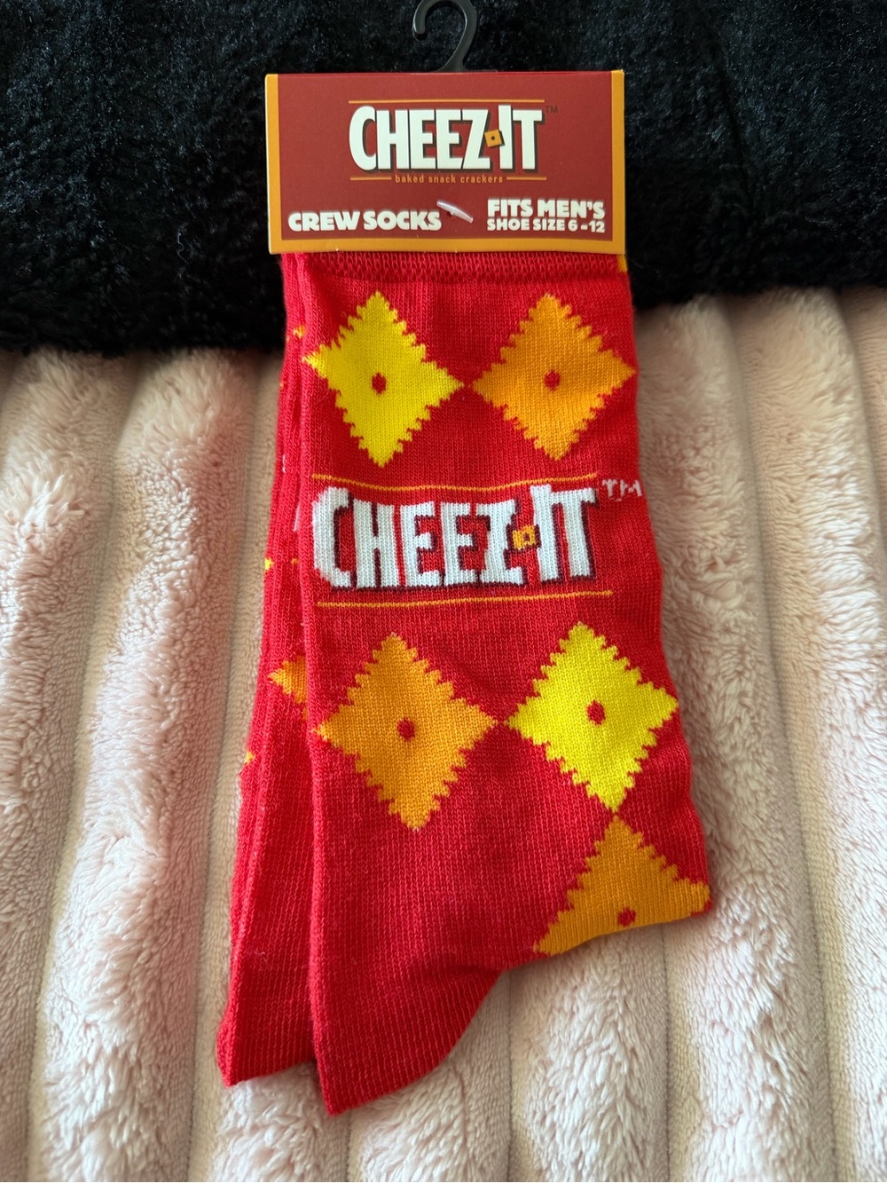 Men’s Red & Yellow Crew Socks